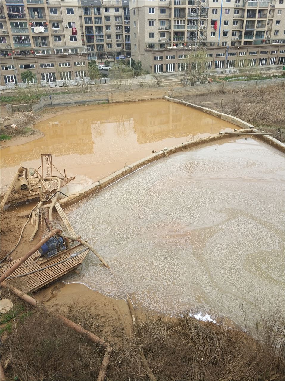 图木舒克沉淀池淤泥清理-厂区废水池淤泥清淤